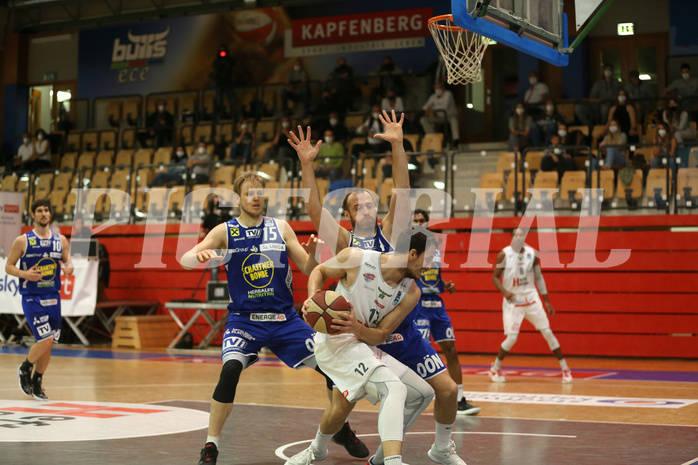 Basketball Superliga 2020/21, Finale Spiel 4 Kapfenberg Bulls vs. Gmunden Swans