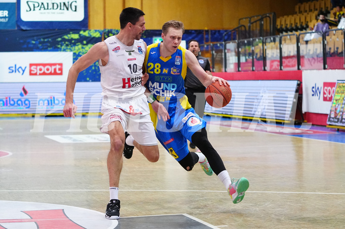 Basketball Superliga 2021/22, Grundduchgang 18.Runde , Kapfenberg Bulls vs. Klosterneuburg Dukes


