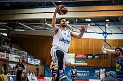 Basketball, ABL 2018/19, Playoff HF Spiel 2, , Gmunden Swans, Hannes Ochsenhofer (9)