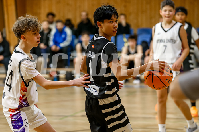 12.01.2025 Österreichischer Basketballverband 2024/25, SLMU14, SU Döbling vs Vienna Giants