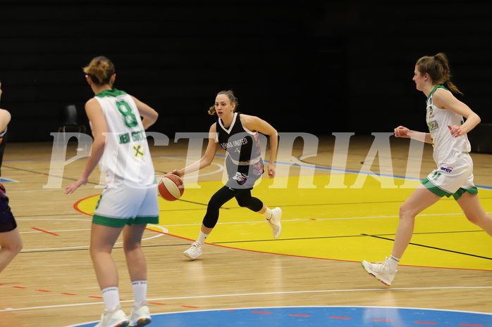 04.12.2021, Basketball Damen Superliga 2021/22, Grunddurchgang 6.Runde,  
UBI Graz vs. Vienna United