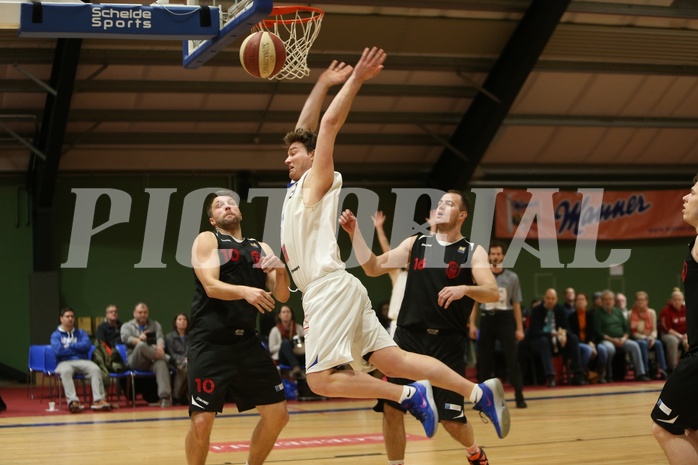 Basketball 2.Bundesliga 2016/17, Grundurchgang 12.Runde D.C. Timberwolves vs. Mistelbach Mustangs


