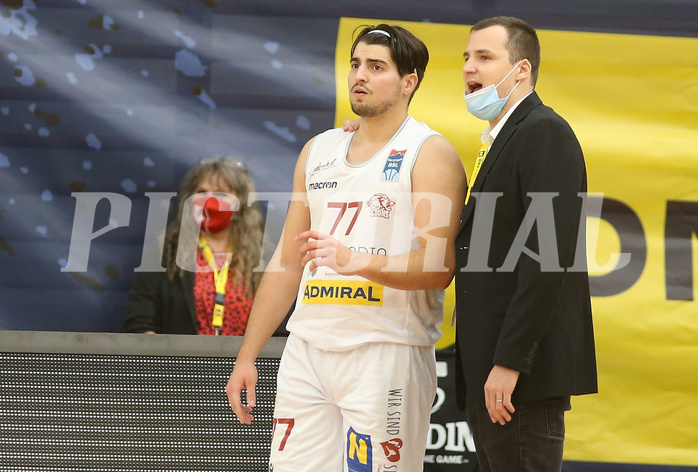 Basketball Superliaga 2020/21, Grunddurchgang 7.Runde Traiskirchen Lions vs. Kapfenberg Bulls