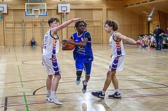 06.04.2025 Österreichischer Basketballverband 2024/25, SLMU16, Post SV Wien vs. BBU Salzburg