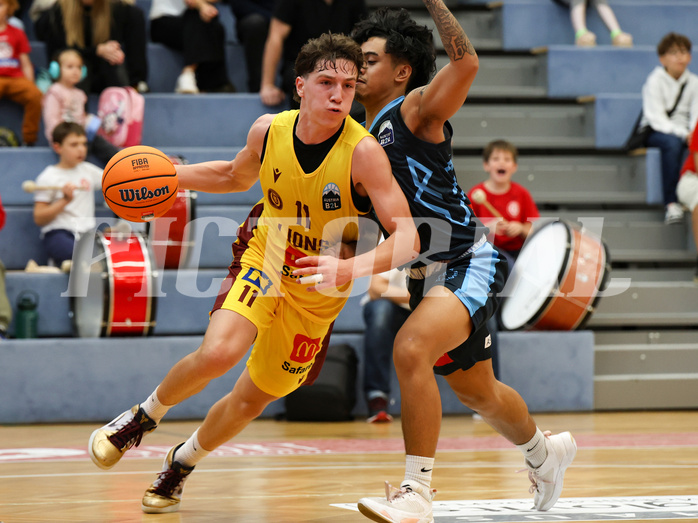 Basketball Zweite Liga 2024/25, Grunddurchgang 1.Runde Traiskirchen Lions NextGen vs. Vienna Timberwolves


