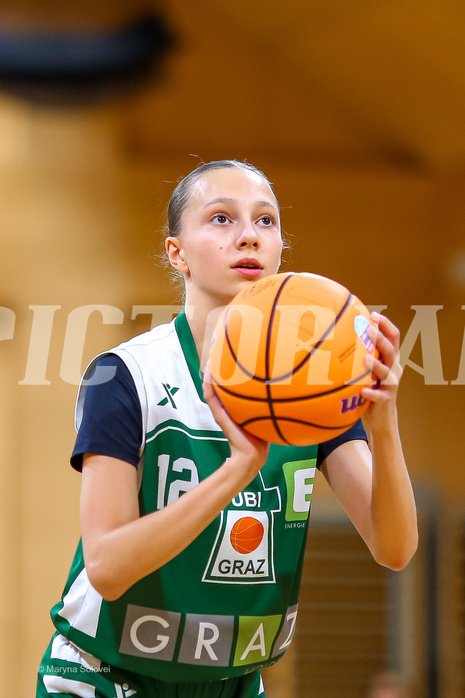 07.12.2024 Österreichischer Basketballverband 2024/25, SLWU14, Basket Flames UNION vs. UBI Graz

