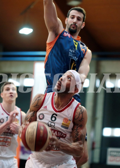 17.04.2017 Basketball ABL 2016/17 Grunddurchgang 33. Runde BC Vienna vs Fürstenfeld Panthers