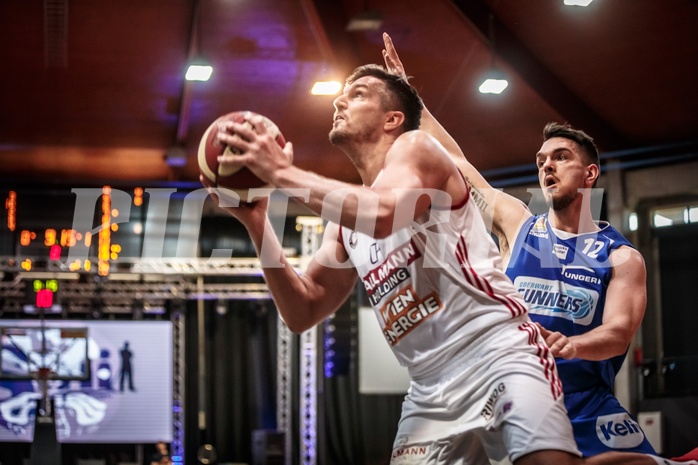 Basketball, ABL 2017/18, Grunddurchgang 36.Runde, BC Vienna, Oberwart Gunners, Stjepan Stazic (7)