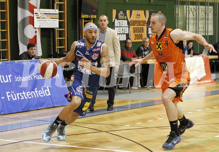 Basketball ABL 2015/16 Grunddurchgang 25.Runde  Fürstenfeld Panthers vs Kapfenberg Bulls
