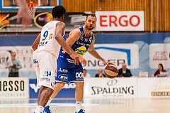 Basketball, ABL 2017/18, Grunddurchgang 13.Runde, Oberwart Gunners, Gmunden Swans, Enis Murati (4)