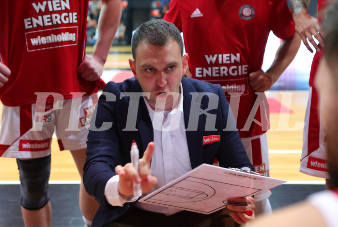 Basketball Superliga 2023/24, Grunddurchgang 2.Runde BC Vienna vs. Traiskirchen Lions


