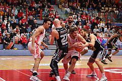 Basketball Superliaga 2024/25, Grunddurchgang 22.Runde Traiskirchen Lions vs. Flyers Wels


