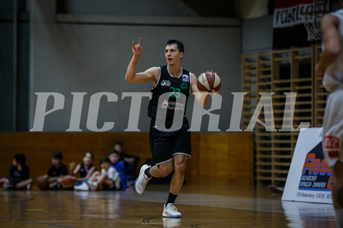 Basketball, Basketball Zweite Liga, Grunddurchgang 18.Runde, Mattersburg Rocks, Deutsch Wagram Aligators, Lukas Hofer (23)