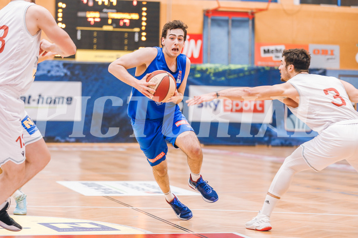 Basketball Basketball Superliga 2020/21, Grunddurchgang 17.Runde Traiskirchen Lions vs. D.C. Timberwolves 
