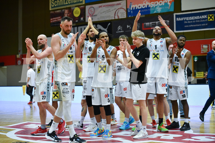 Win2Day Basketball Superliga 2022/23, Playoff,
Viertelfinale Spiel 1, Flyers Wels vs SKN St. Pölten Win2Day Basketball Superliga 2022/23, Playoff,
Viertelfinale Spiel 1, Flyers Wels vs SKN St. Pölten