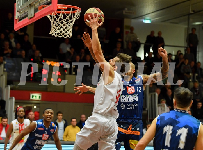 Basketball ABL 2017/18, Grunddurchgang 25.Runde Gmunden Swans vs. Traiskirchen Lions


