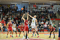 Basketball, Superliga 2024/25, Grunddurchgang 5.Runde, Flyers Wels vs. BC Vienna,
