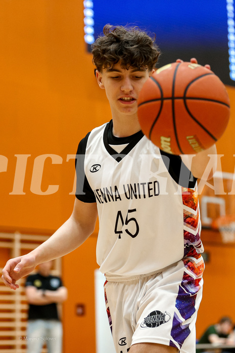 08.03.2025 Österreichischer Basketballverband 2024/25, SLMU16, Post SV Wien vs Dornbirn Lions