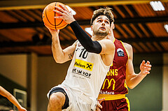 Basketball, Basketball Zweite Liga 2024/25, Grunddurchgang 6.Runde, Mattersburg Rocks, Traiskirchen Lions, Julian Alper (10)