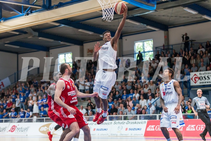 Basketball ABL 2015/16 Playoff Halbfinale Spiel 1 Oberwart Gunners vs. BC Vienna