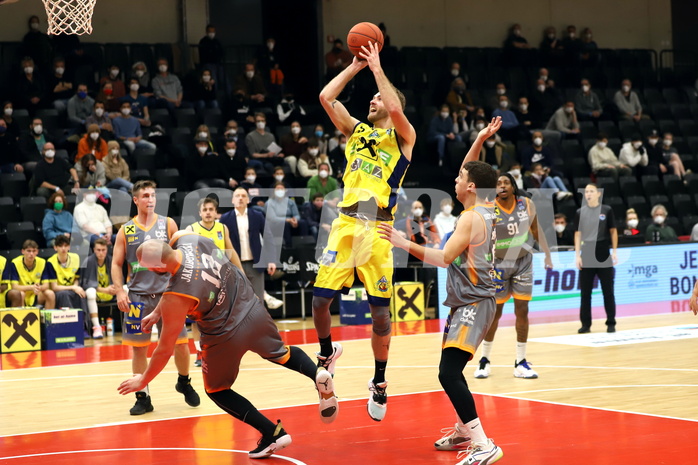 Basketball Superliga 2021/22, Grunddurchgang 11.Runde UBSC Graz vs. BK IMMOunited Dukes