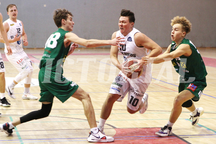 Basketball 2.Bundesliga 2020/21 Grunddurchgang 15.Runde  Jennersdorf Blackbirds vs Dornbirn Lions