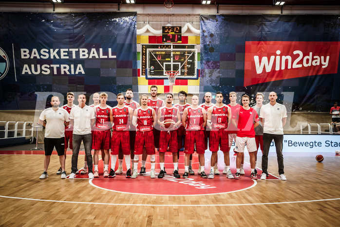 Basketball, FIBA EuroBasket 2025 Qualifiers , , AUSTRIA, IRELAND, Team AUSTRIA