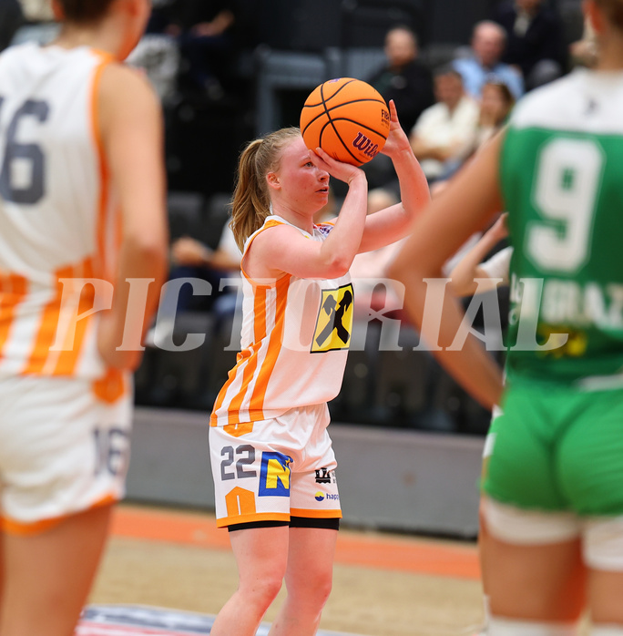 Basketball Damen Superliga 2024/25, Grunddurchgang 3.Runde BK Duchess Klosterneuburg vs. UBI Graz


