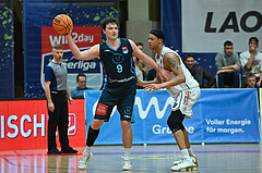 Basketball, Superliga 2023/24, Grunddurchgang 22. Runde, Flyers Wels vs. Vienna Timberwolves,
