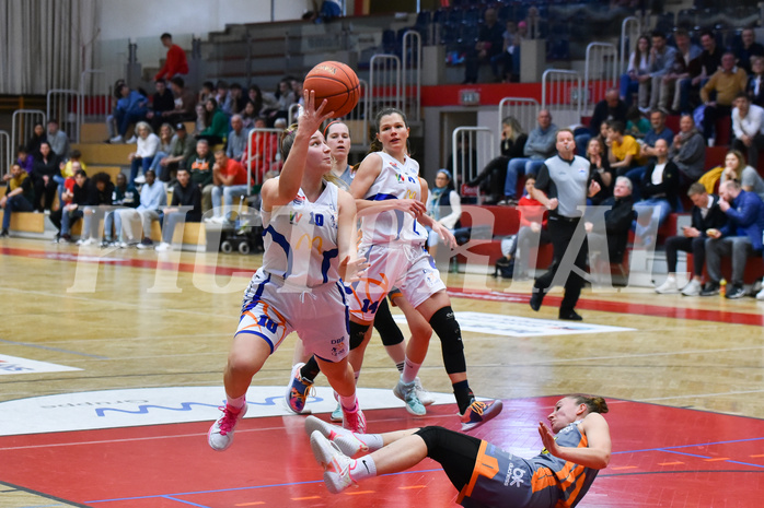 Basketball Superliga 2021/22, Halbfinale Spiel 2,
DBB LZ OÖ vs BK Raiffeisen Duchess Klosterneuburg,
