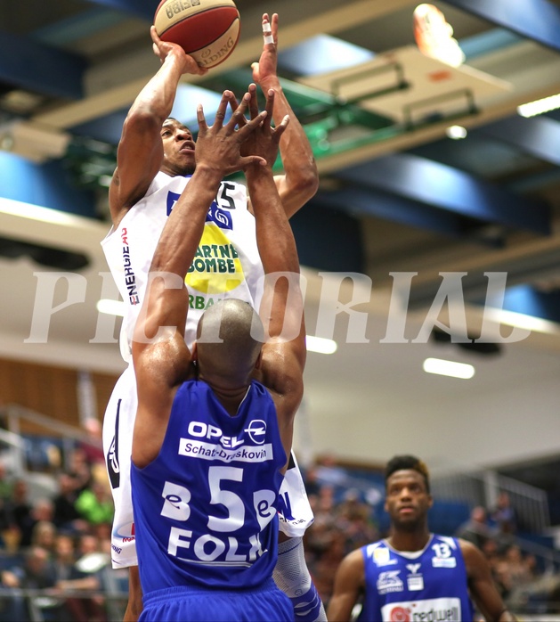 Basketball ABL 2015/16 Grundurchgang 30.Runde Gmunden Swans vs. Oberwart Gunners


