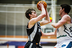 Basketball, Win2Day Superliga 2023/24, 3. Qualifikationsrunde, Vienna Timberwolves, Kapfenberg Bulls, Miro Zapf (7)