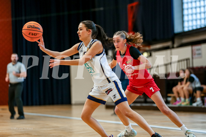 18.01.2025 Österreichischer Basketballverband 2024/25, SLWU16, WAT 3 Capricorns vs. ASKÖ Radenthein Garnets