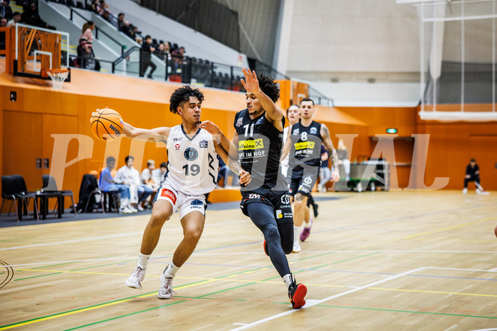Basketball, Basketball Zweite Liga 2024/25, Grunddurchgang 11.Runde, Vienna Timberwolves, Mattersburg Rocks, Dean-Leon Cantor (19)
