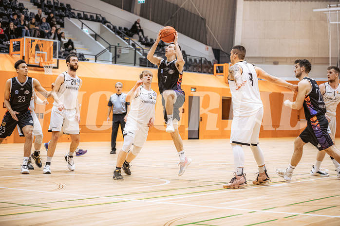 Basketball, Basketball Zweite Liga 2022/23, Grunddurchgang 12.Runde, Basket Flames, Vienna United, Oleksandr Ponosov (7)