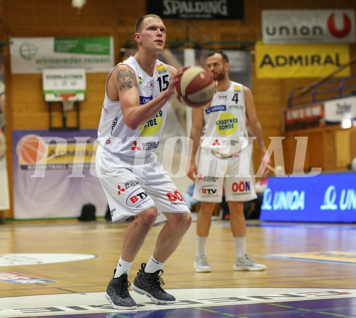 Basketball ABL 2017/18, Grunddurchgang 24.Runde Gmunden Swans vs. UBSC Graz