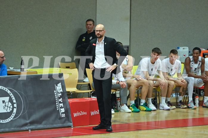 Basketball, Superliga 2024/25, Grunddurchgang 4.Runde, Flyers Wels vs. Kapfenberg,