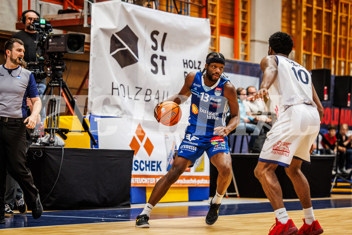 Basketball, win2day Basketball Superliga 2024/25, Playoffs Finale 2. Spiel
, BBC Nord Dragonz, Oberwart Gunners, Quincy Diggs (13)
