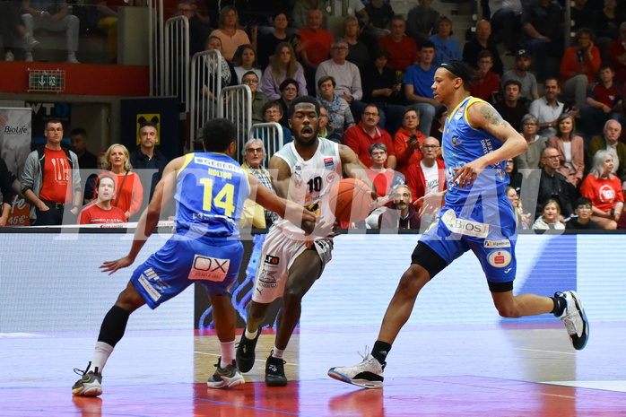 Win2Day Basketball Superliga 2022/23, Playoff,Viertelfinale Spiel 5, Flyers Wels vs SKN St. Pölten
