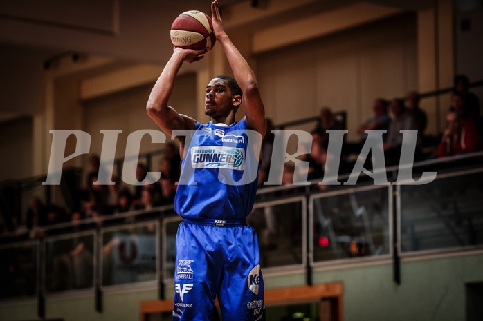 Basketball, ABL 2017/18, Grunddurchgang 29.Runde, UBSC Graz, Oberwart Gunners, Gregg Denzel (9)