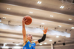 Basketball, Win2Day Superliga 2022/23, Grunddurchgang 22.Runde, Vienna Timberwolves, SKN St. Pölten Basketball, Philip Jalalpoor (5)