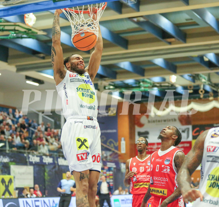 Basketball Superliga 2024/25, Grunddurchgang 17.Runde Gmunden Swans vs. Traiskirchen Lions


