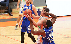 Basketball Superliga 2021/22, 7. Plazierungsrunde Klosterneuburg Dukes vs. Oberwart Gunners