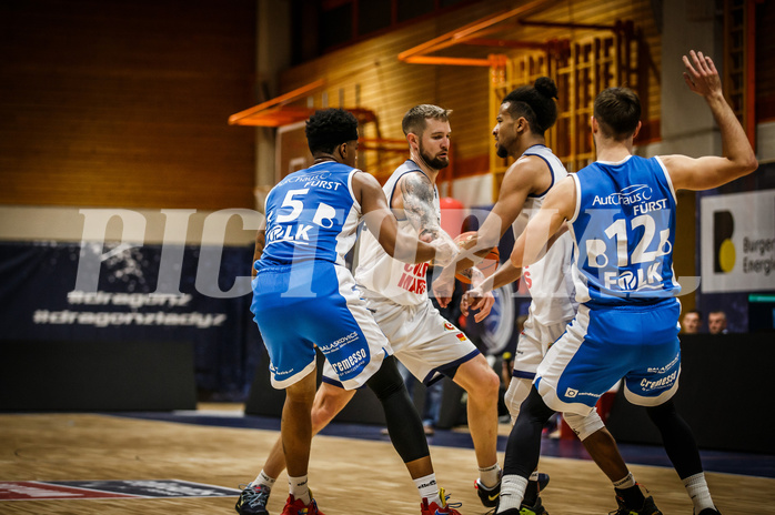 Basketball, Basketball Austria Cup 2022/23, Viertelfinale, BBC Nord Dragonz, Oberwart Gunners, 