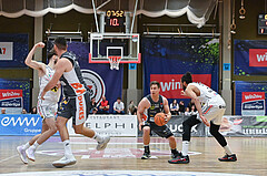Basketball, Superliga 2024/25, Plazierungsrunde 7.Runde, Flyers Wels vs. Klosterneuburg Dukes,
