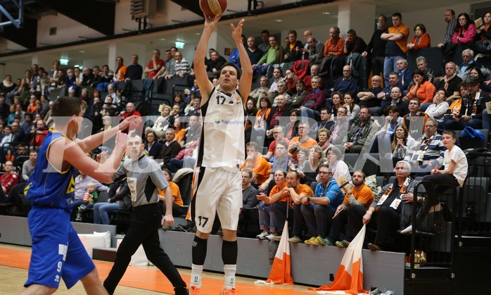 Basketball ABL 2015/16 Grunddurchgang 23.Runde BK Dukes Klosterneuburg vs. UBSC Graz


