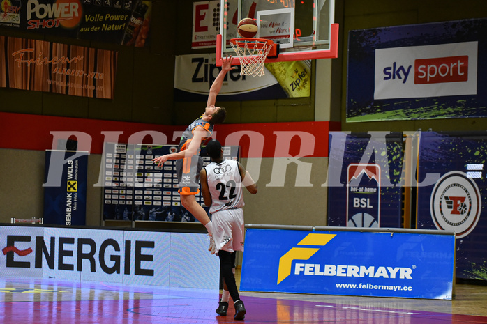 Basketball Superliga 2020/21, Viertelfinale Spiel 4 Flyers Wels vs.Klosterneuburg Dukes