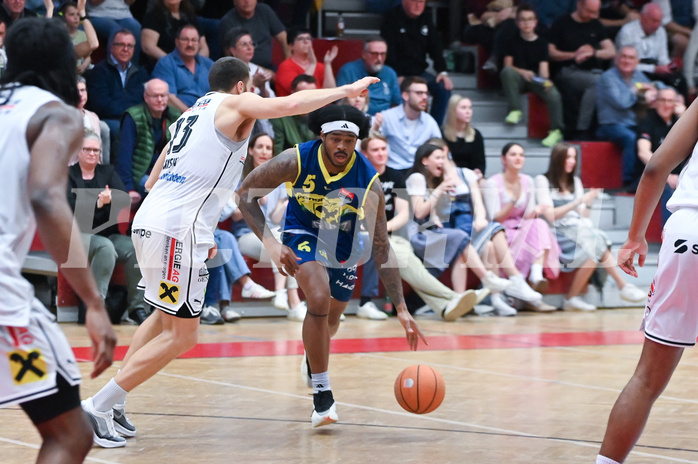 Basketball, Superliga 2024/25, 9. Plazierungsrunde, Flyers Wels vs. UBSC Graz,