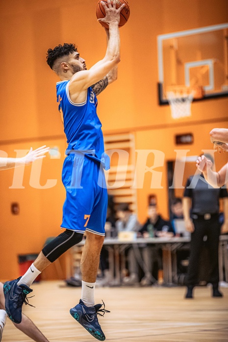 Basketball, Basketball Zweite Liga 2022/23, Grunddurchgang 10.Runde, Vienna United, BBU Salzburg, Adrian Mitchell (7)