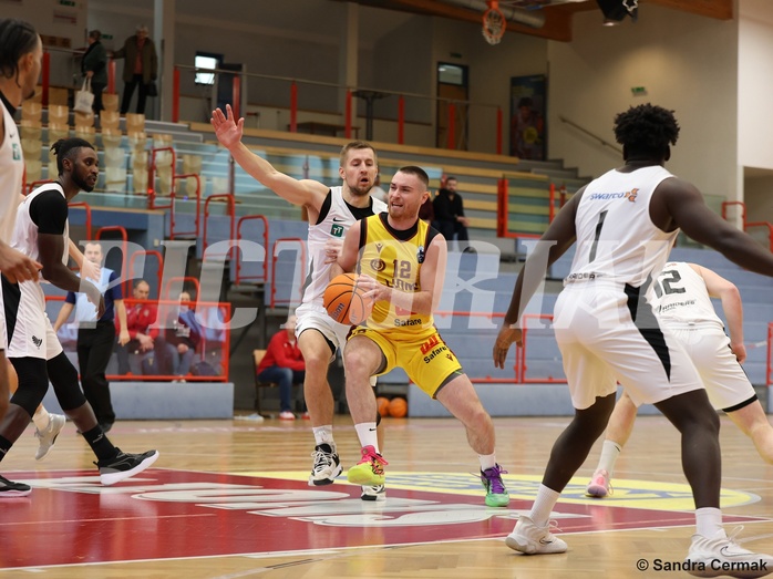 Basketball Zweite Liga 2024/25, Grunddurchgang 17.Runde Traiskirchen Lions NextGen vs. Raiders Tirol


